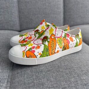 Native Jefferson Rubber Slip On Shoes Sugarlite Print Size 8 Women's, 6 Men’s